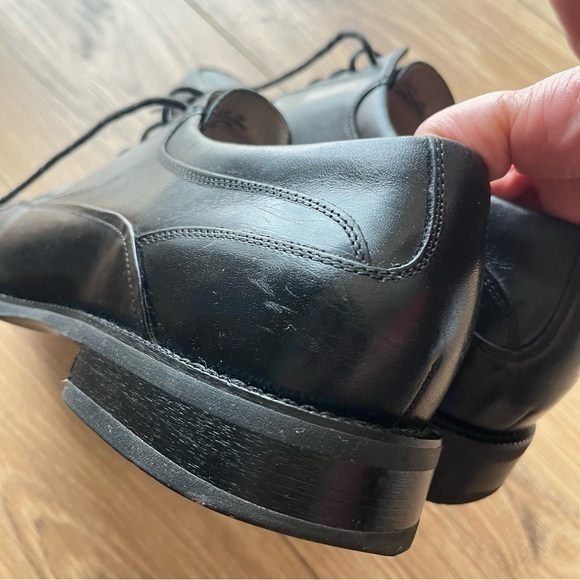 Florsheim Bio Comfort Men Size 10D Black Leather Oxford Shoes Model # 14051-001 - Picture 13 of 16